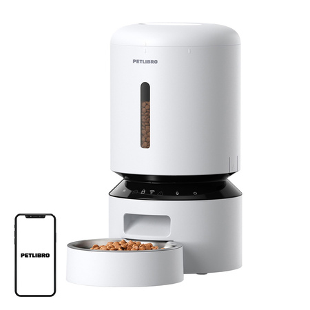 Distributeur de nourriture Petlibro Granary WiFi, 5L (blanc) - Ypsilon Computers