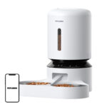 Distributeur de nourriture Petlibro Granary avec double bol, Wifi, 5L (blanc)