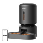 Distributeur de nourriture Petlibro Granary avec double bol, Wifi, 5L (noir)