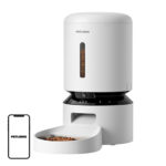 Distributeur de nourriture Petlibro Granary avec caméra, 5L (blanc)