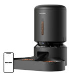 Distributeur de nourriture Petlibro Granary avec caméra et double bol, 5L (noir)