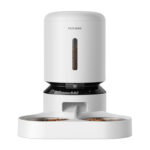 Distributeur de nourriture avec caméra Petlibro Granary et double bol, 5L (blanc)