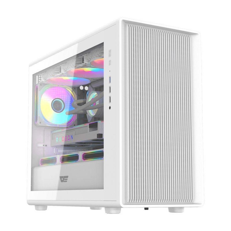 Boîtier d'ordinateur Darkflash DB460M (blanc) - Ypsilon Computers