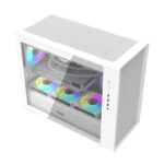 Boîtier d&rsquo;ordinateur Darkflash DB460M (blanc)
