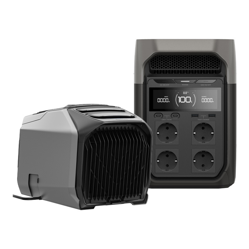 Ecoflow Eet Delta 3 Station de Puissance + Climatisation Wave 3 - Ypsilon Computers