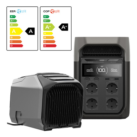 Ecoflow Eet Delta 3 Station de Puissance + Climatisation Wave 3 - Ypsilon Computers