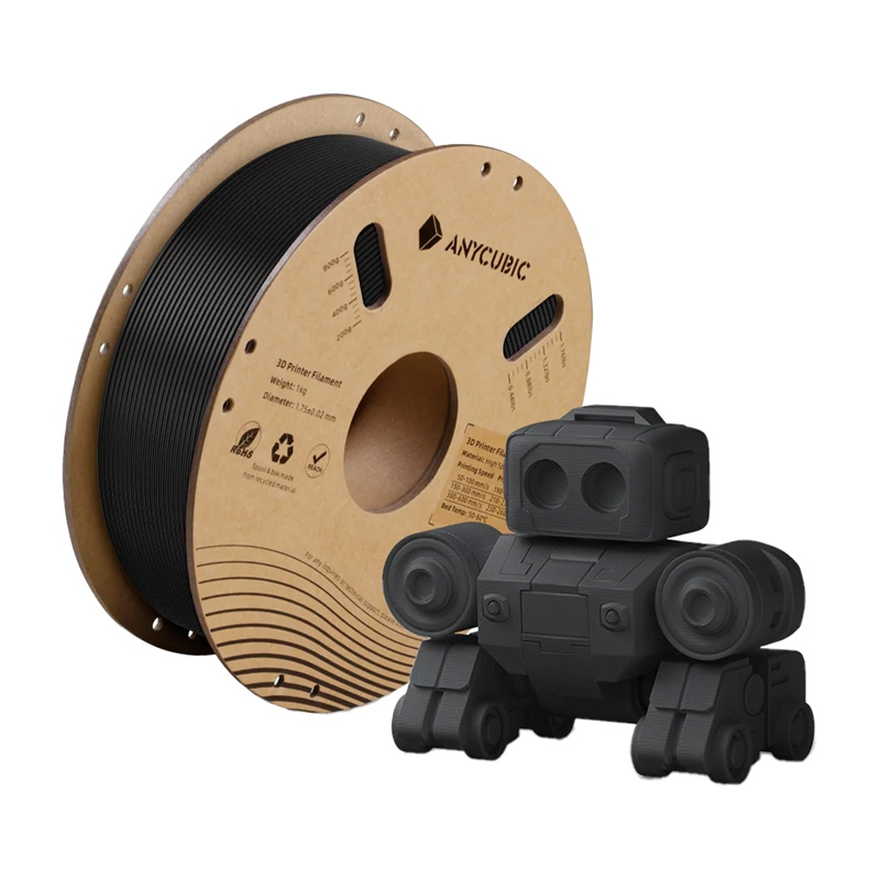 Filament PLA Haute Vitesse Anycubic 1 KG (noir) - Ypsilon Computers