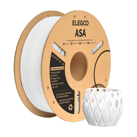 ASA ELEGOO Filament (Blanc) - Ypsilon Computers