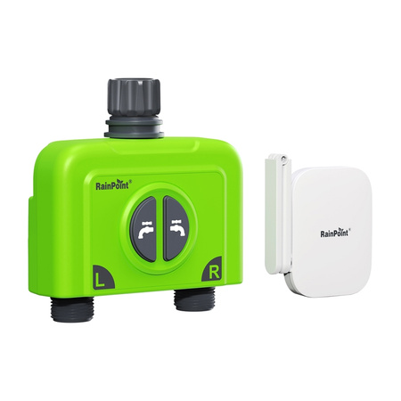 Contrôleur d'irrigation RainPoint WiFi 2 zones avec passerelle - Ypsilon Computers