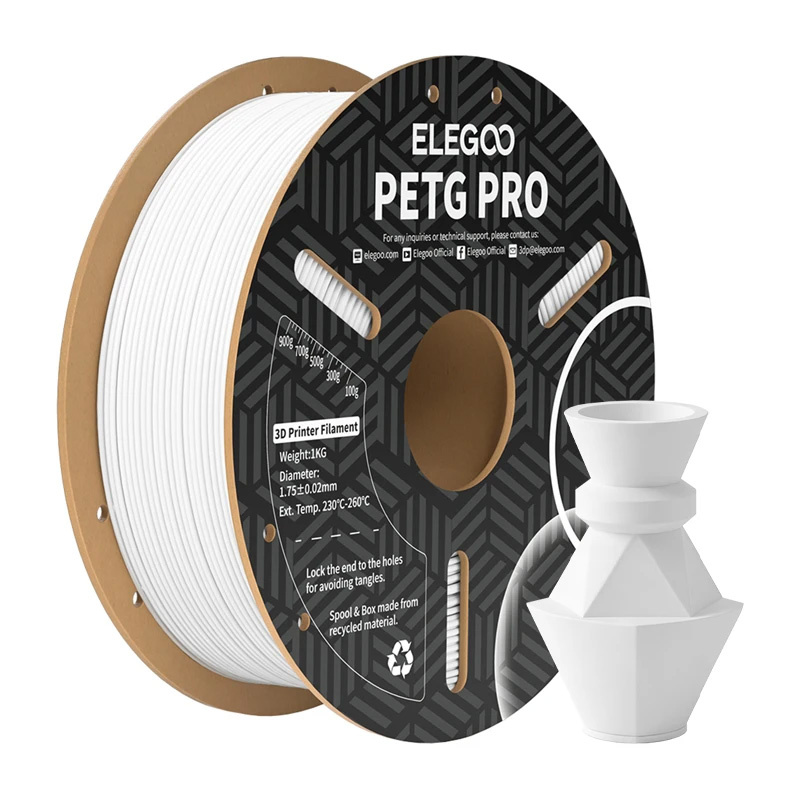 Filament ELEGOO PETG Pro (Blanc) - Ypsilon Computers