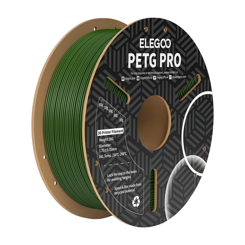 Filament ELEGOO PETG Pro (Vert Olive) - Ypsilon Computers