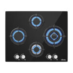 IsEasy MGBG-604B plaque de cuisson en verre à gaz