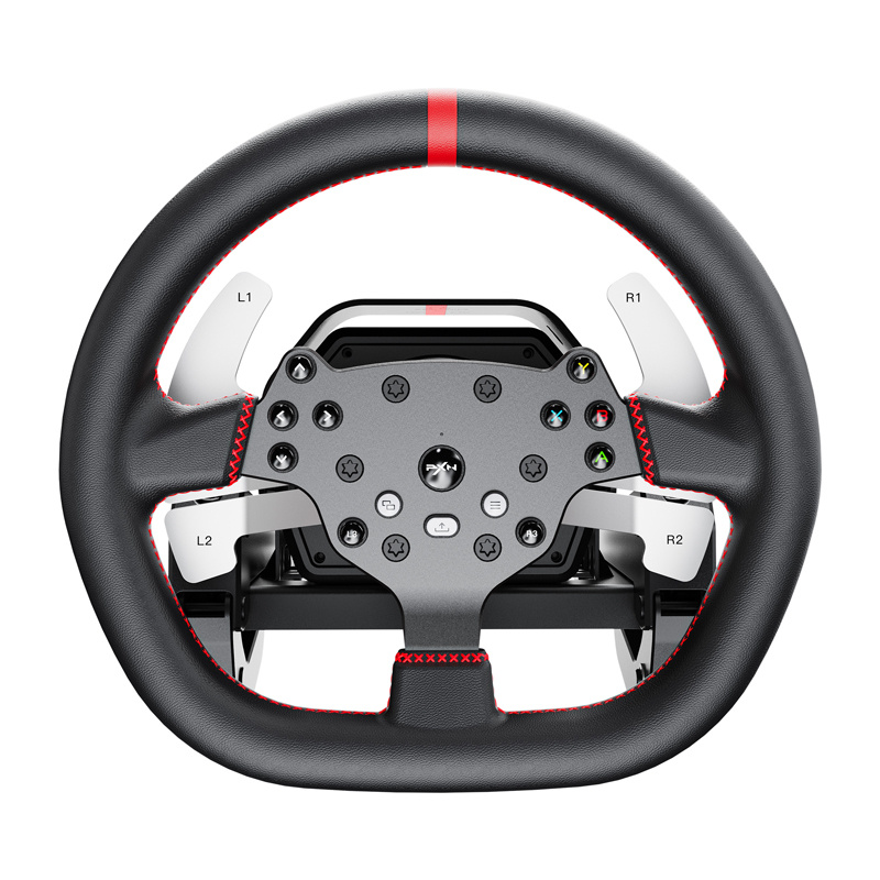 PXN-V10 Pro ensemble de jeu - volant + pédales + pinces de montage (PC / PS4 / Xbox One / Xbox Series X|S) - Ypsilon Computers