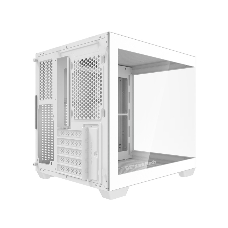 Boîtier d'ordinateur Darkflash C275P sans ventilateurs (Blanc) - Ypsilon Computers