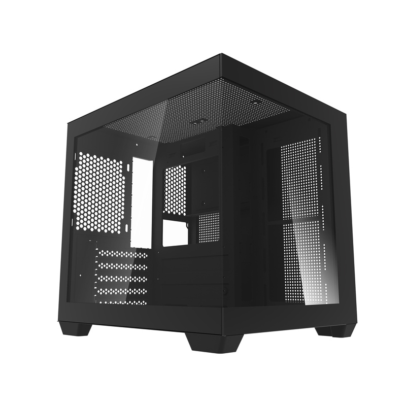 Boîtier d'ordinateur Darkflash C275P sans ventilateurs (Noir) - Ypsilon Computers