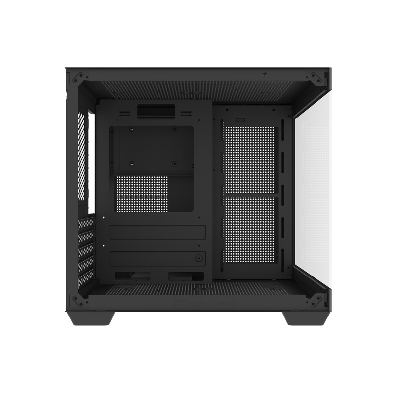Boîtier d'ordinateur Darkflash C275P sans ventilateurs (Noir) - Ypsilon Computers