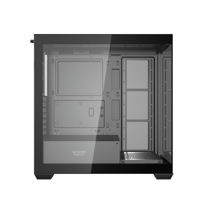 Boîtier d'ordinateur Darkflash DS900W sans ventilateurs (Noir) - Ypsilon Computers