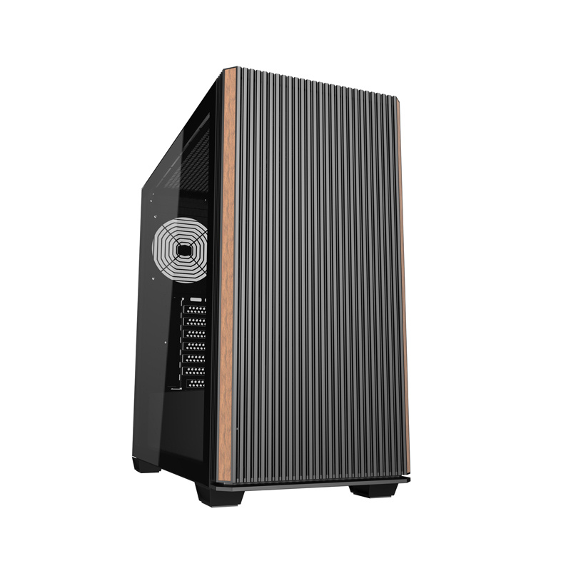 Boîtier d'ordinateur Darkflash DS900WS ATX sans ventilateurs (Noir) - Ypsilon Computers