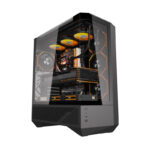 Boîtier d&rsquo;ordinateur Darkflash DY460 (Noir) + 4 ventilateurs ARGB