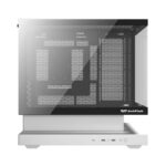 Boîtier d&rsquo;ordinateur Darkflash F1 (Blanc) + 6 ventilateurs ARGB