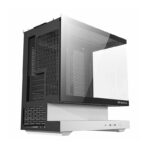 Boîtier d&rsquo;ordinateur Darkflash F1 (Blanc) + 6 ventilateurs ARGB