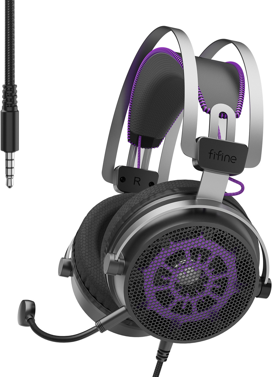 Casque de jeu Fifine H18 (noir) - Ypsilon Computers