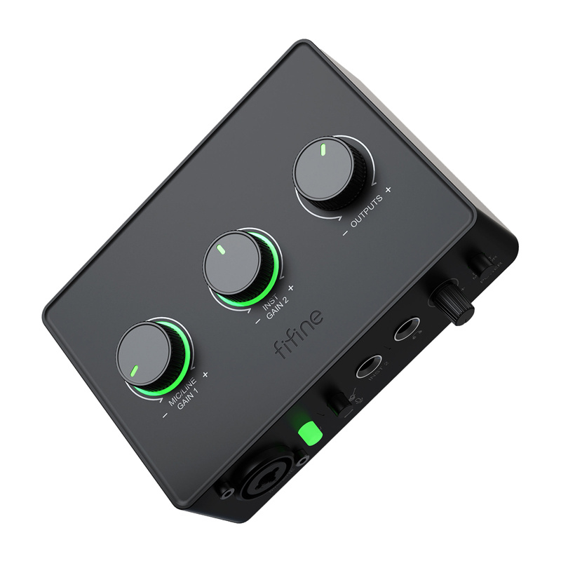Interface audio Fifine Ampli 1 - Ypsilon Computers