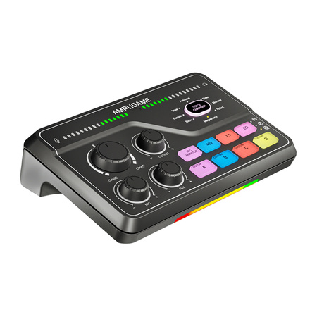 Fifine SC8 mélangeur de jeu RGB (noir) - Ypsilon Computers