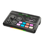 Fifine SC8 mélangeur de jeu RGB (noir)