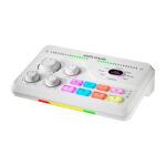 Fifine SC8W mélangeur de jeu RGB (blanc)