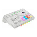 Fifine SC8W mélangeur de jeu RGB (blanc)
