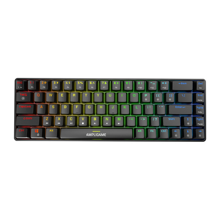 Clavier mécanique Fifine GK1, 65% RGB (noir) - Ypsilon Computers