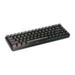 Clavier mécanique Fifine GK1, 65% RGB (noir)