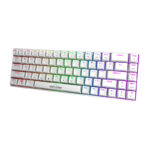 Clavier mécanique Fifine GK1W, 65% RGB (blanc)