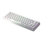 Clavier mécanique Fifine GK1W, 65% RGB (blanc)