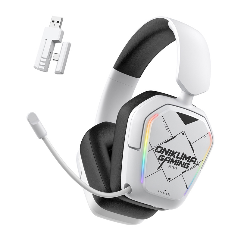 Casque de jeu ONIKUMA BT883 (blanc) - Ypsilon Computers