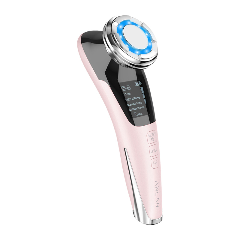 ANLAN masseur facial ultrasonique 01-ADRY11-001 (rose) - Ypsilon Computers