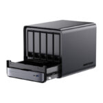 MINI-PC Minis Forum NAS N5 AMD Ryzen 7 H255, 16 Go + 128 Go de stockage OS