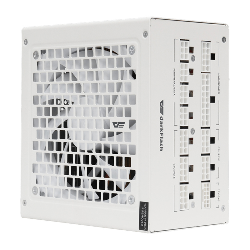 Alimentation pour ordinateur DarkFlash PMT1050 (blanche) - Ypsilon Computers