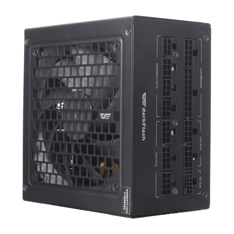 Alimentation pour ordinateur DarkFlash PMT1250 (noire) - Ypsilon Computers