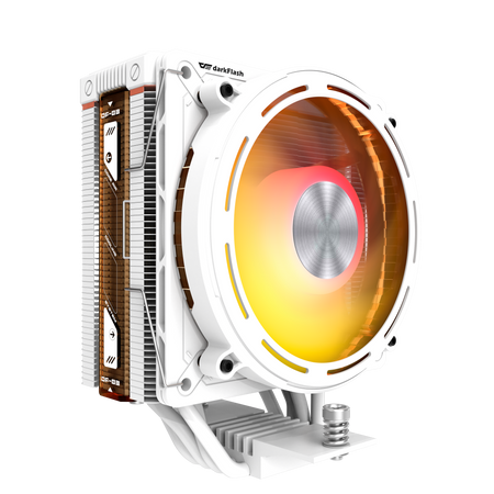 Refroidissement actif pour le processeur Darkflash E400 (blanc) - Ypsilon Computers