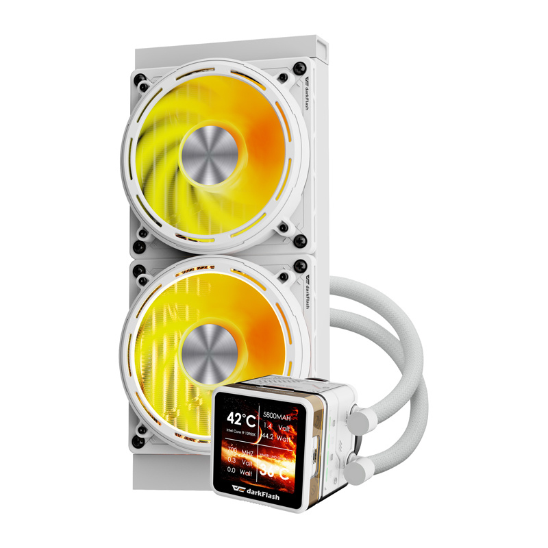 Refroidissement à eau pour le processeur DE240 (blanc) - Ypsilon Computers