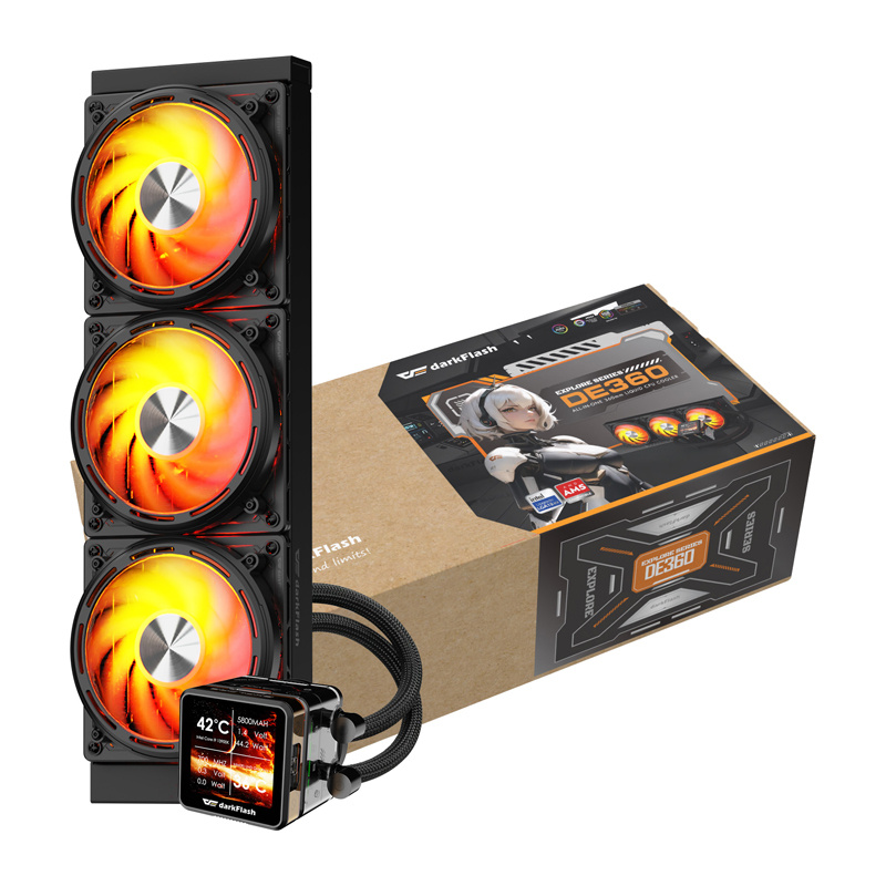 Refroidissement liquide pour le processeur DE360 (noir) - Ypsilon Computers