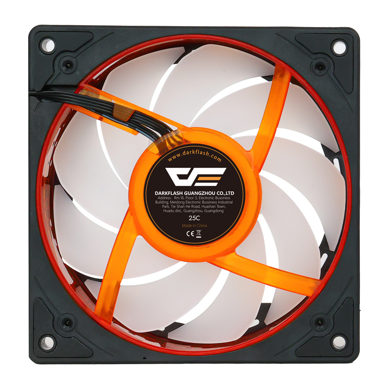 Ventilateur de refroidissement Darkflash DE8 (noir) - Ypsilon Computers