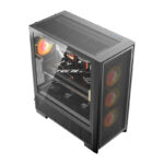 Boîtier d&rsquo;ordinateur DarkFlash AIRNOVA (noir) + 3 ventilateurs