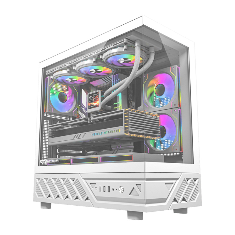 Boîtier d'ordinateur DarkFlash DS950 (blanc) - Ypsilon Computers