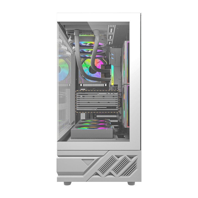 Boîtier d'ordinateur DarkFlash DS950 (blanc) - Ypsilon Computers
