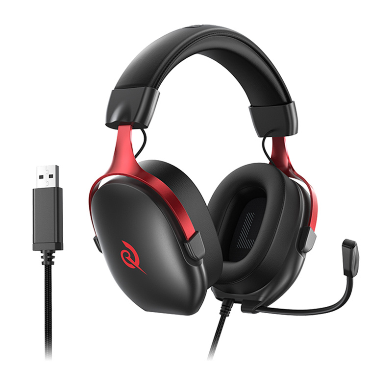 Casque de jeu QCY Heroad VN200 (Noir et Rouge) - Ypsilon Computers