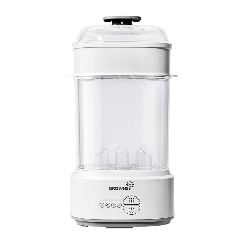 Stérilisateur de bouteilles Grownsy avec séchoir (gris) - Ypsilon Computers