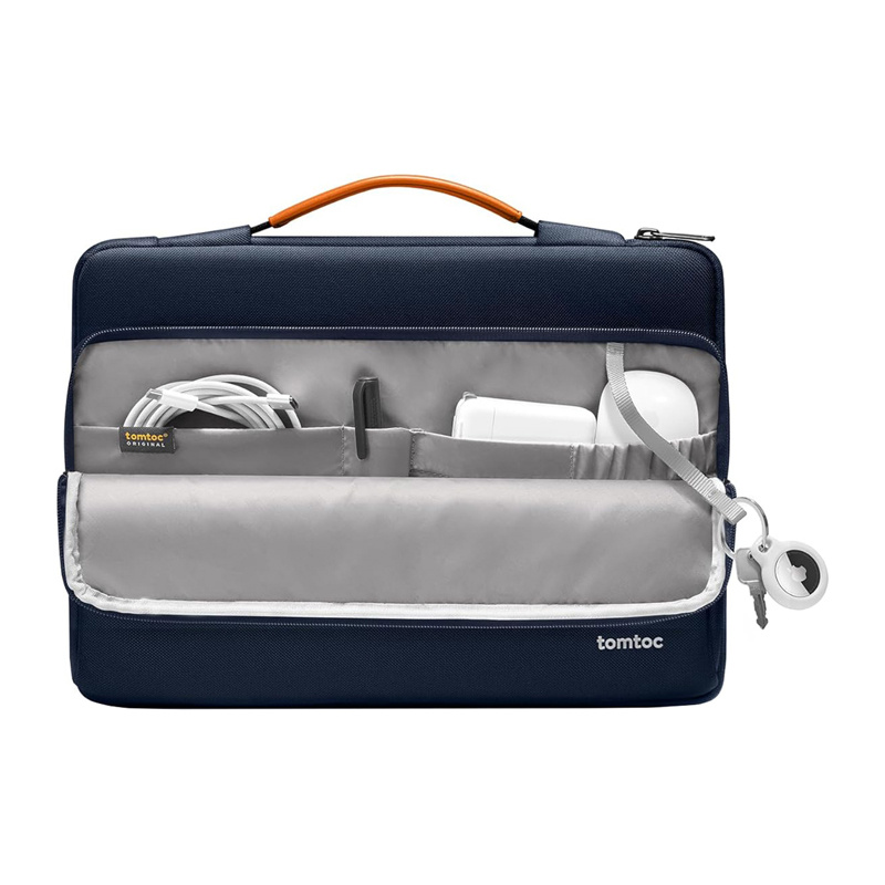 Sac pour ordinateur portable TOMTOC Defender-A14 16" (bleu marine) - Ypsilon Computers